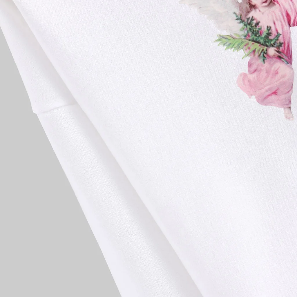 Толстовки Женская мода плюс размер мультфильм печати круглый вырез Осенняя