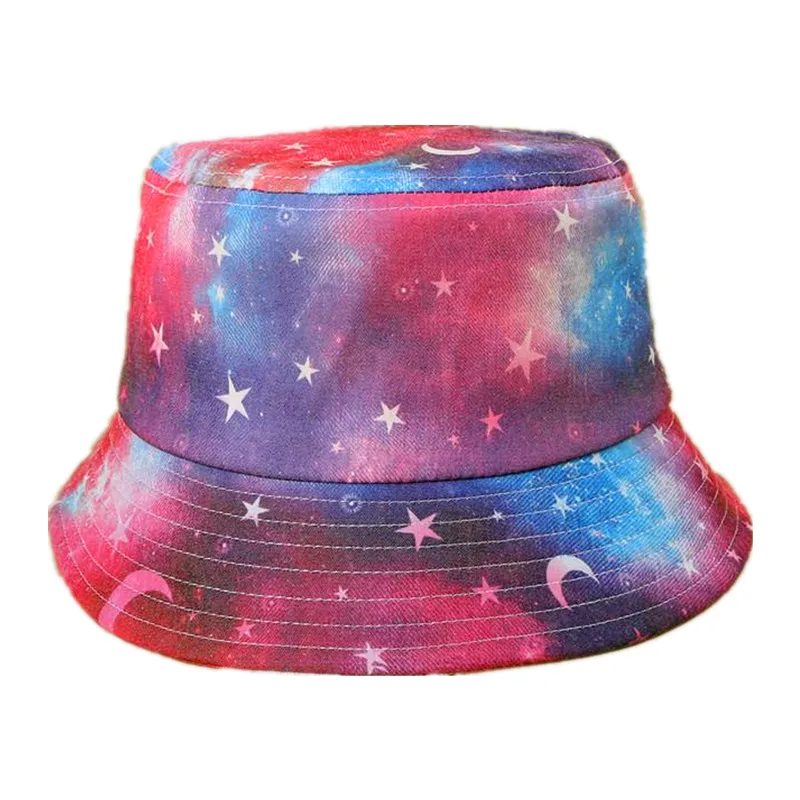 

LDSLYJR Cotton Spring Summer flower print Bucket Hat Fisherman Hat outdoor travel hat Sun Cap Hats for Women 113