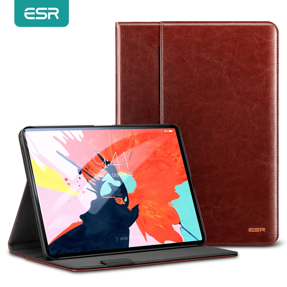 Чехол ESR для iPad Pro 11 2018 чехол из искусственной кожи с подставкой карманный смарт