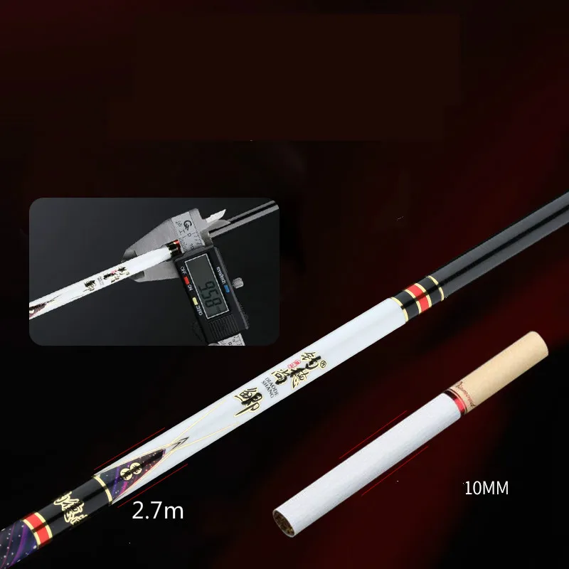 2.7M-6.3M Carp Fishing Rod Carbon Fiber Taiwan Wedkarstwo Olta Hand Pole 28/19 Tune Fishing Sticks Canne Vara De Pesca enlarge