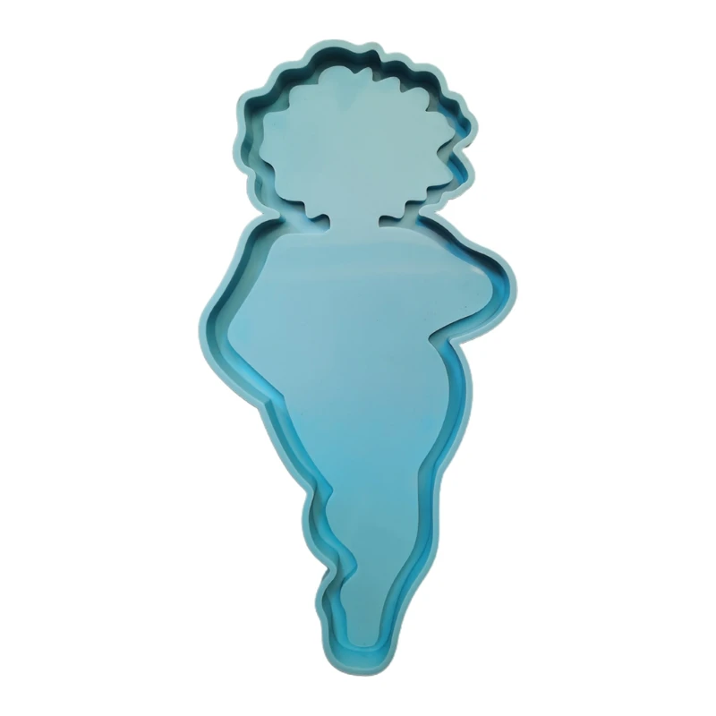 

DIY Crafts Decorrations Casting Tool Beauty Shape Tray Epoxy Resin Mold Fruit Plate Silicone Mould