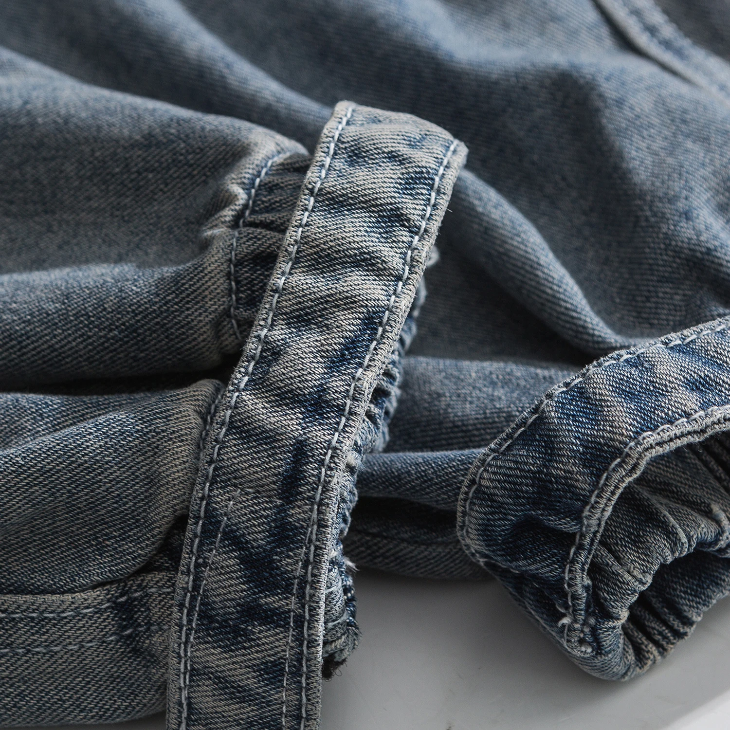 Aelfric Eden в уличном стиле с надписью джинсы вышивкой хип-хоп повседневные штаны