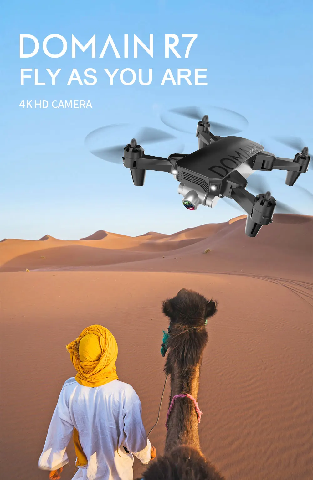 R7 RC Дрон 4K HD камера складной Профессиональный селфи Квадрокоптер с wifi FPV Camerra мини-Дрон Вертолет игрушка для детей