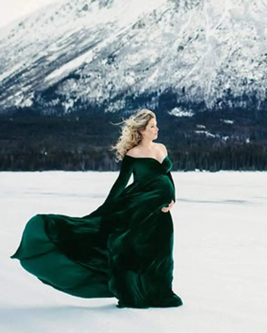 Новые платья Elegence для беременных; длинное платье для беременных; платье макси для беременных; реквизит для фотосессии
