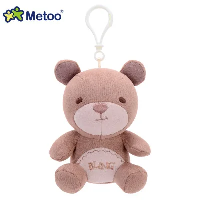 Новая кукла Metoo набивные плюшевые игрушки животные мягкие детские игрушки для детей девочек мальчиков Kawaii Мини Ангел кролик кулон брелок - Цвет: 13