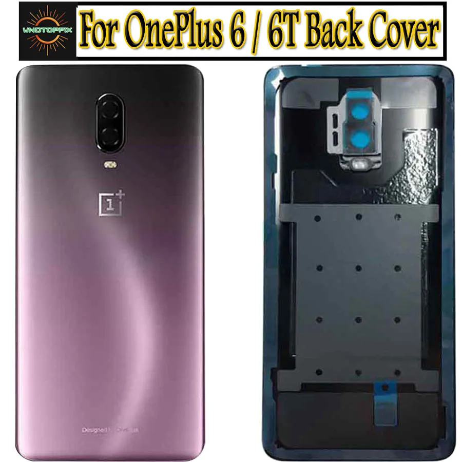 Крышка батарейного отсека 6 28 дюйма для OnePlus заднее стекло 41 Oneplus 6t 7 задняя крышка