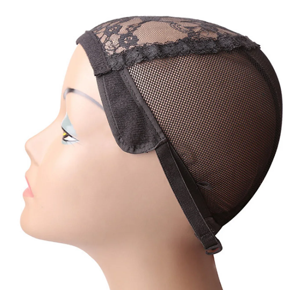 

10PCS Black Lace Wig Caps For Making Wigs Hot Dome Cap For Wig Hair Net