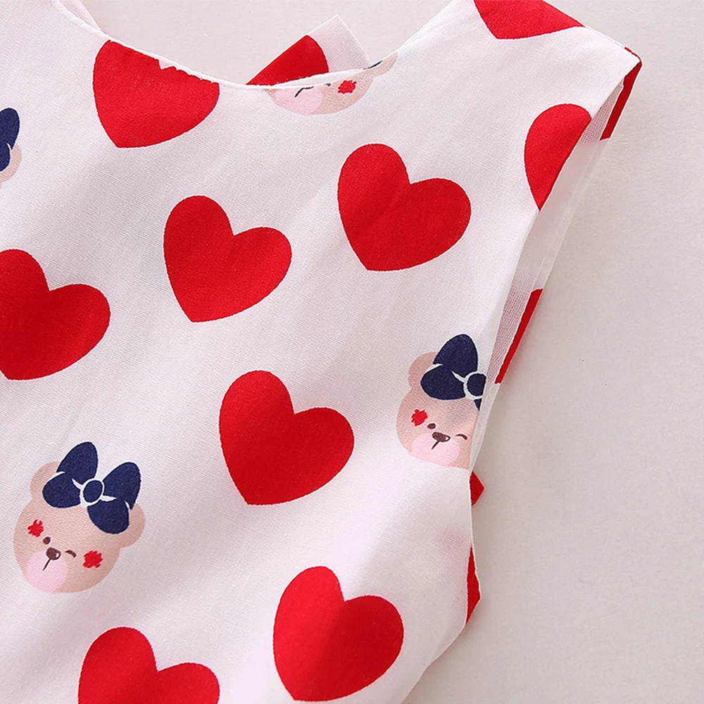 LittleSpring/платье для маленьких девочек с поясом и открытой спиной Летнее платье