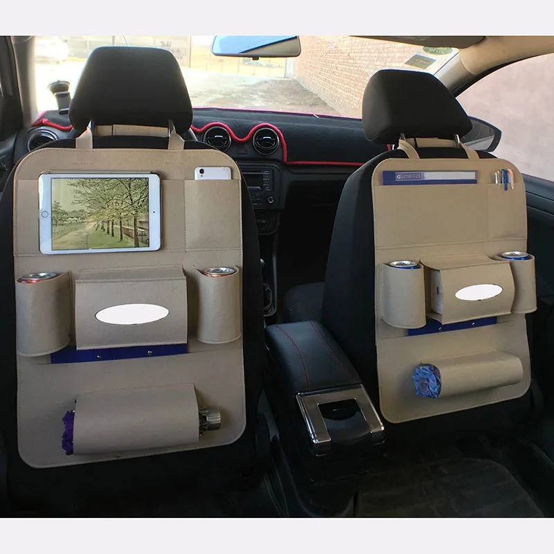 Автомобильный держатель с карманами на заднем сиденье | Автомобили и мотоциклы