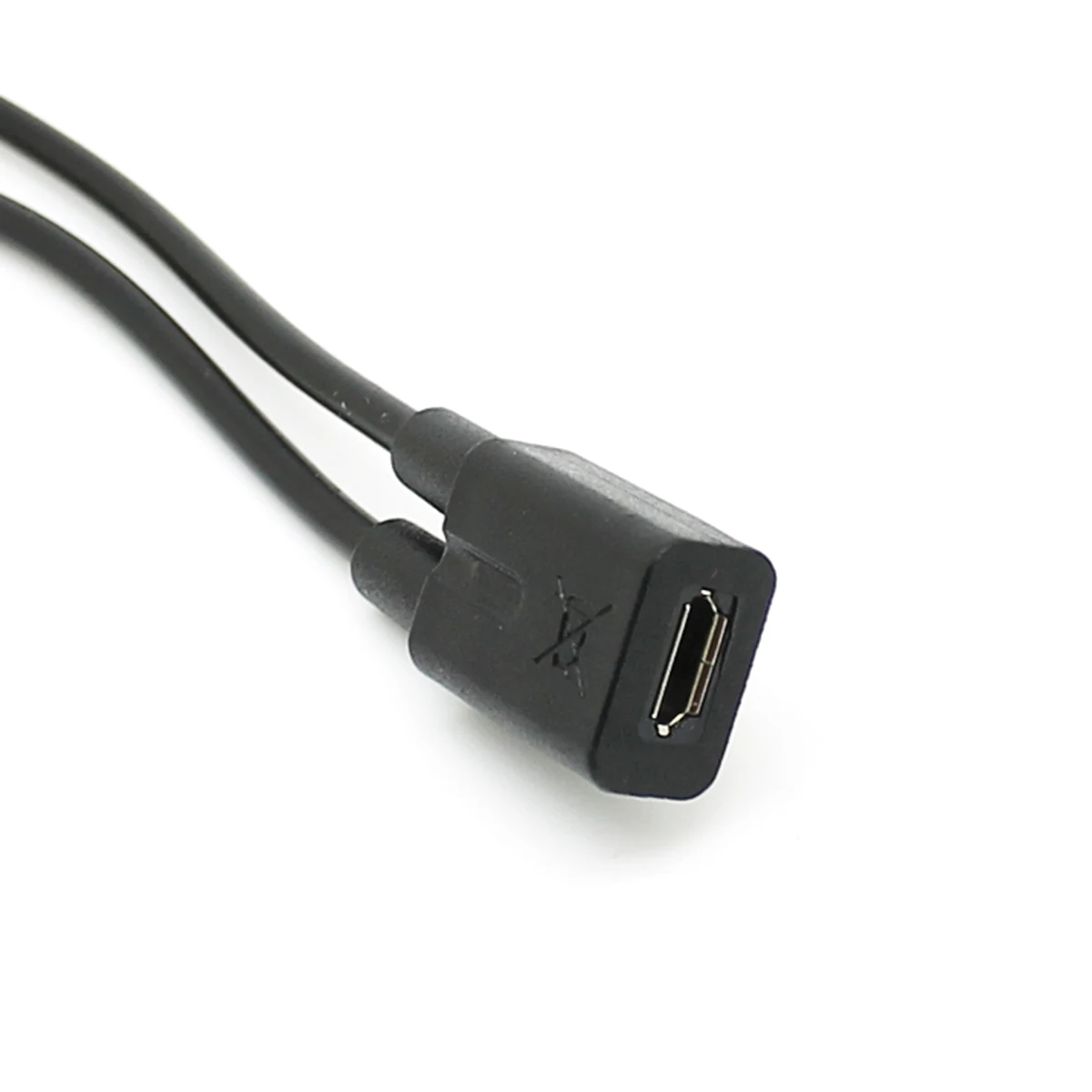 Разветвитель CY Micro USB Мама на 2 папа Удлинительный зарядный кабель для Galaxy S5 i9600 S4