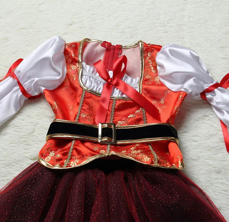 Детский Цыганский маскарадный костюм для девочки с изображением персонажа