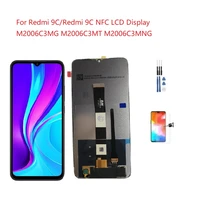 for display xiaomi redmi 9c lcd m2006c3mg m2006c3mt screen digitizer assembly for redmi 9c nfc display m2006c3mng touch screen