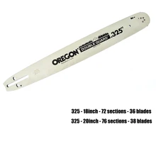OREGON/STHIL 325 и 3/8 направляющая цепной пилы пластина 18/2" бензиновая пила направляющая цепи из сплава цепная пила аксессуары
