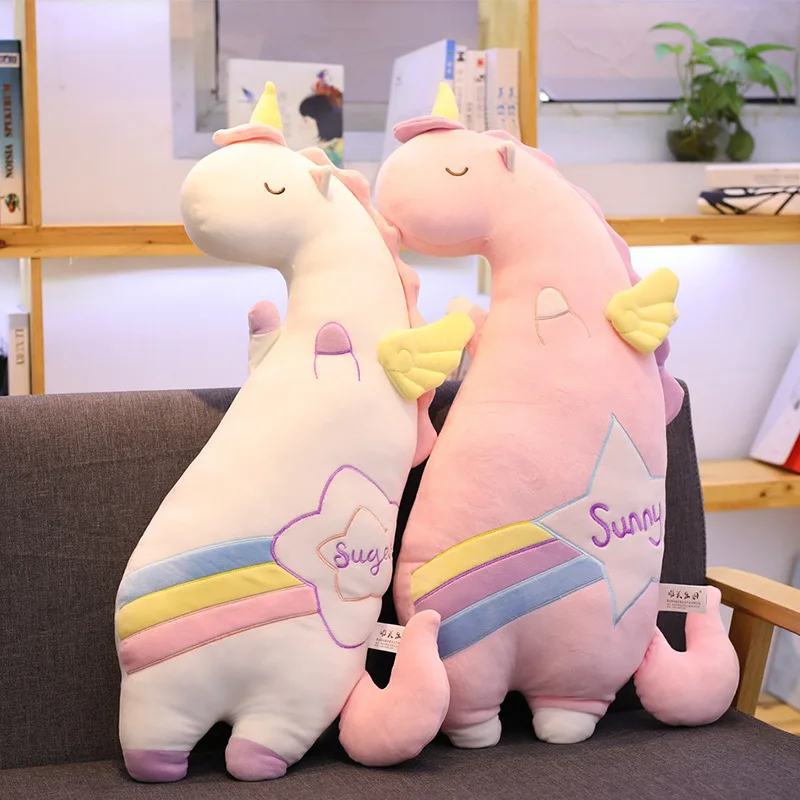Новая Радужная Подушка для беременных с единорогом супер мягкая длинная подушка