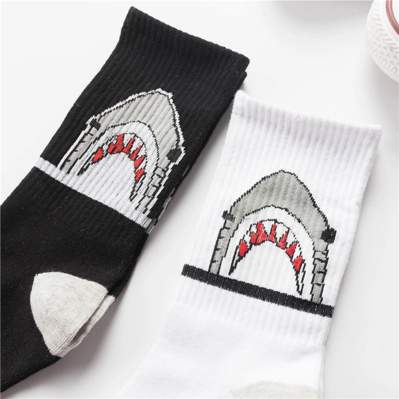 Высококачественные носки в стиле Харадзюку Chaussette, мужские хлопковые носки в стиле хип-хоп для уличных танцев, спортивные носки для скейтборда, Прямая поставка