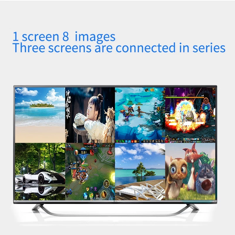 HDMI 4X1 Quad MultiView коммутатор сплиттер 4 в 1 Out видео конвертер (ЕС Plug) | Компьютеры и офис