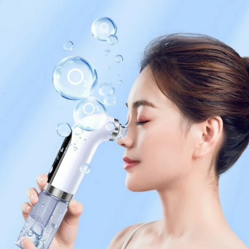 

Upgraded Household Ultra Micro Bubble Beauty Inductor Electric Blackhead Cleaner Large Suction Skin Care Tool