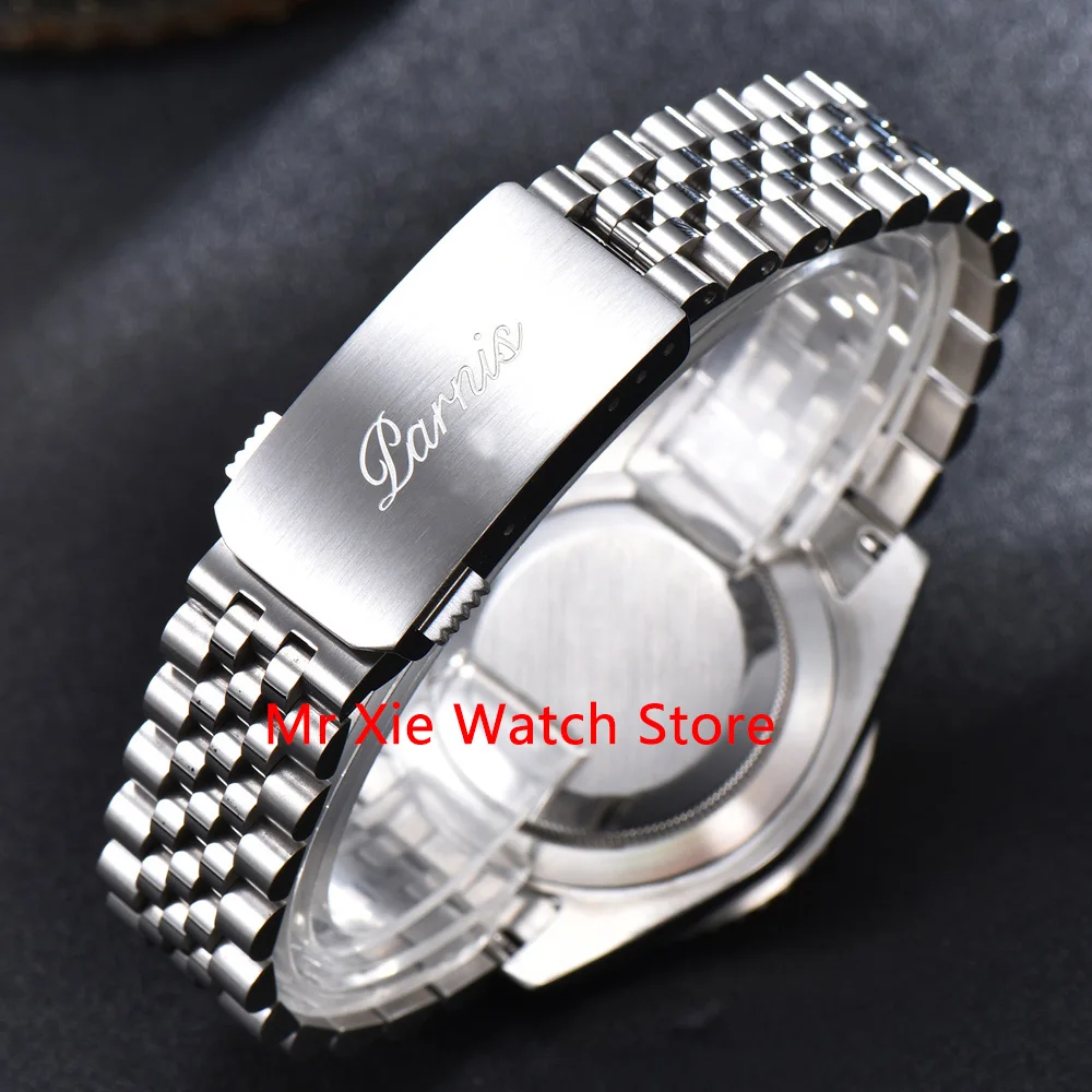 Часы мужские механические с автоподзаводом 40 мм сапфировым календарем | Наручные