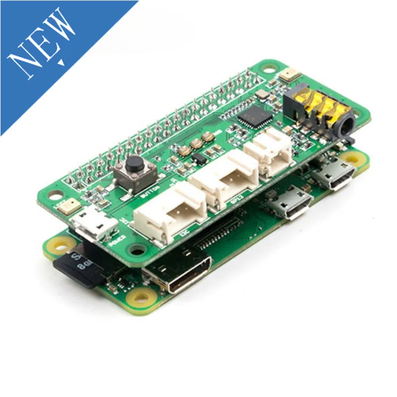 Материнская плата Raspberry Pi Zero WH двухмикрофонный модуль с голосовым