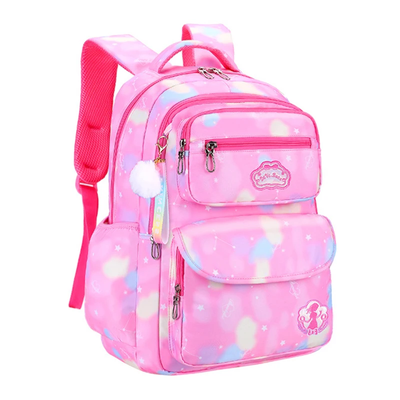 Новые модные школьные сумки для подростков яркие ортопедические детские рюкзаки