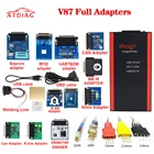 Программатор V87 IPROG + Iprog Pro, поддержка 2022 года, 3 в 1, сброс IMMO, замена CarprogDigiprog, 2019