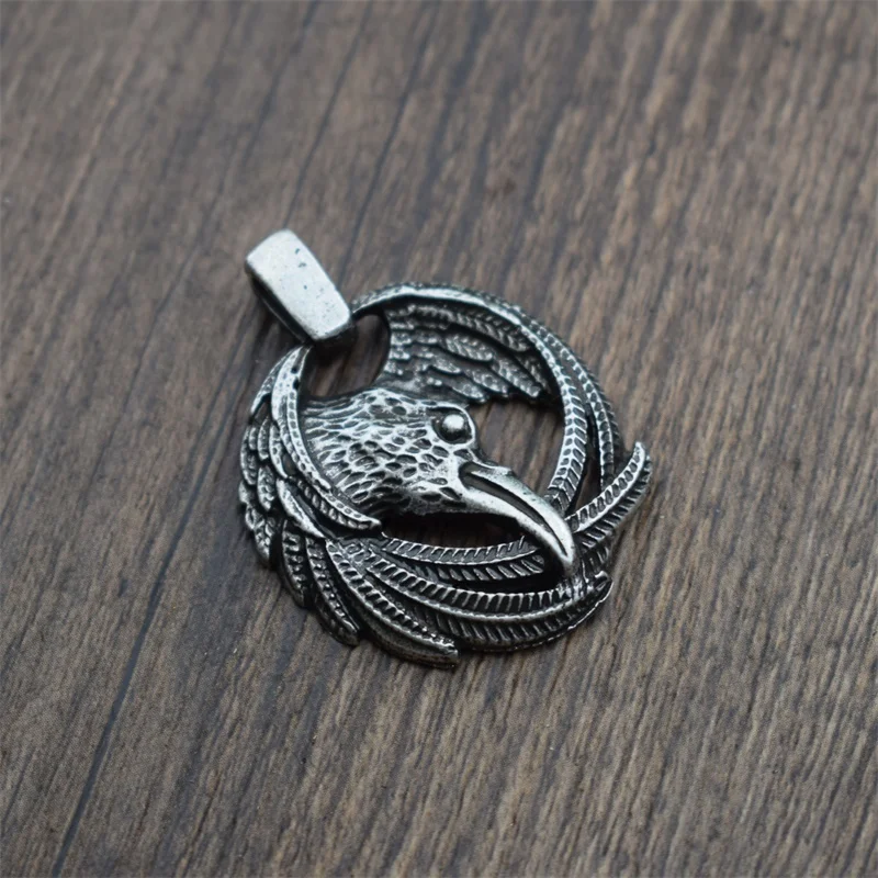 Винтажный кулон в виде крыла Викинга птицы вороны скандинавский амулет животные