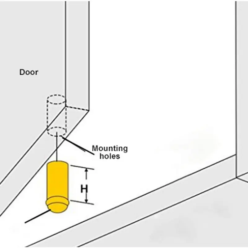 5 мм шаровой Диаметр Латунь гальваническое покрытие двери шкафа мяч защелка