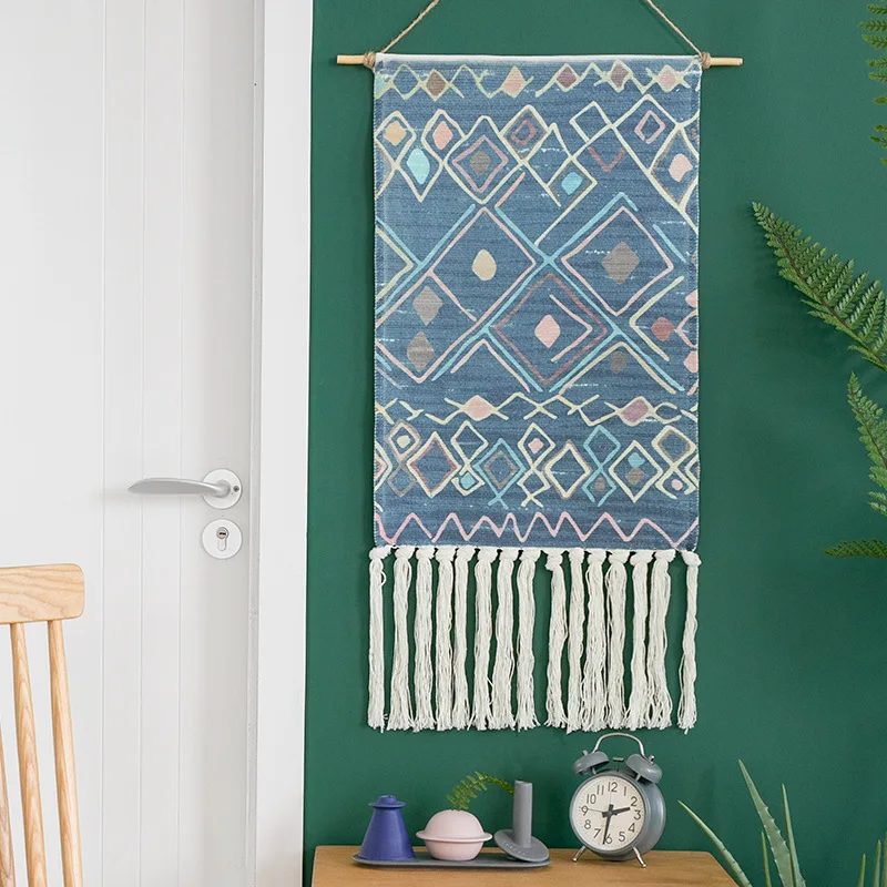 Гобелен горный настенный Плетеный гобелен художественный набивной ковер