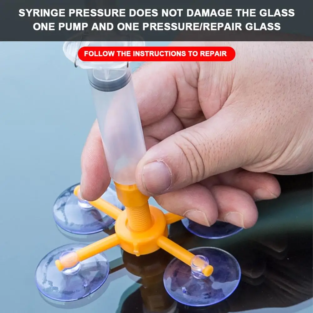 Набор для ремонта ветрового стекла набор инструментов быстрой фиксации