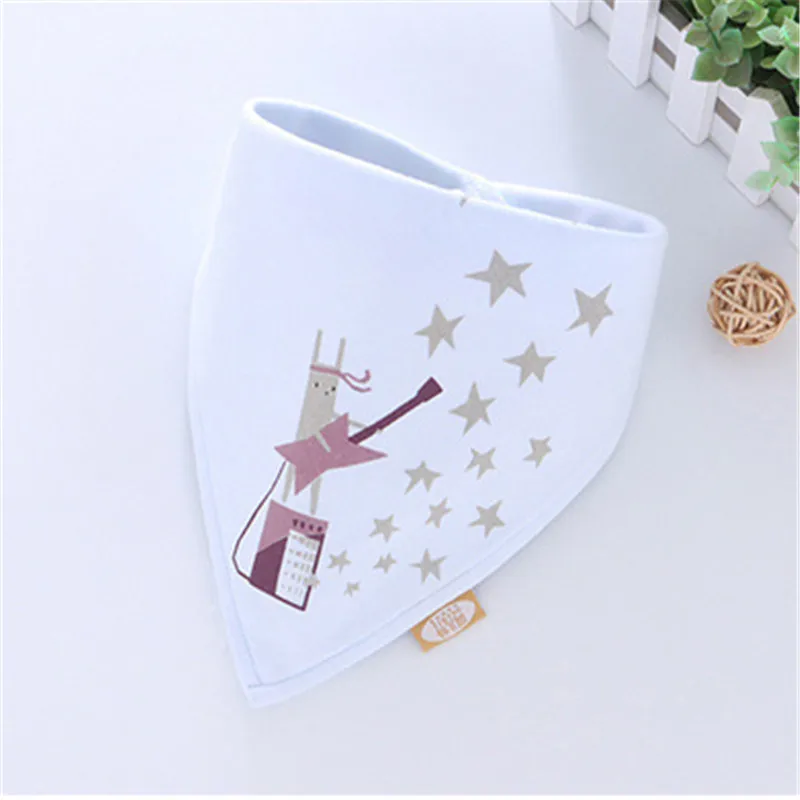 

Baby Eating Accessory Soft Baby Stuff Cute Cotton Bibs Baby Lovely Feeding Smock Infant Burp Cloth Cartoon Saliva Towel
