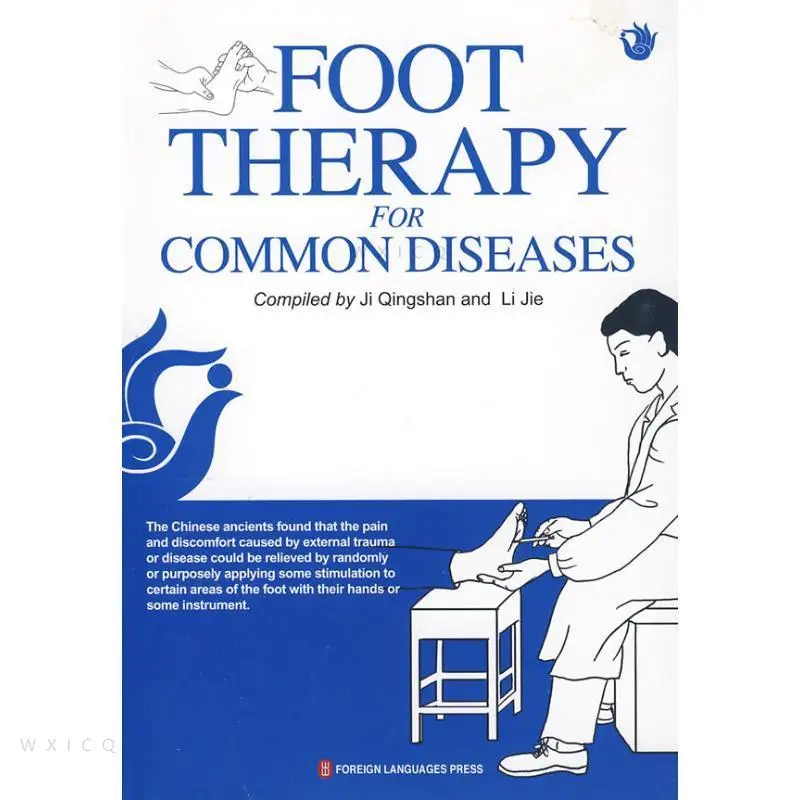Foot therapy cures all diseases Popular science books other Genuine original English books  - buy with discount