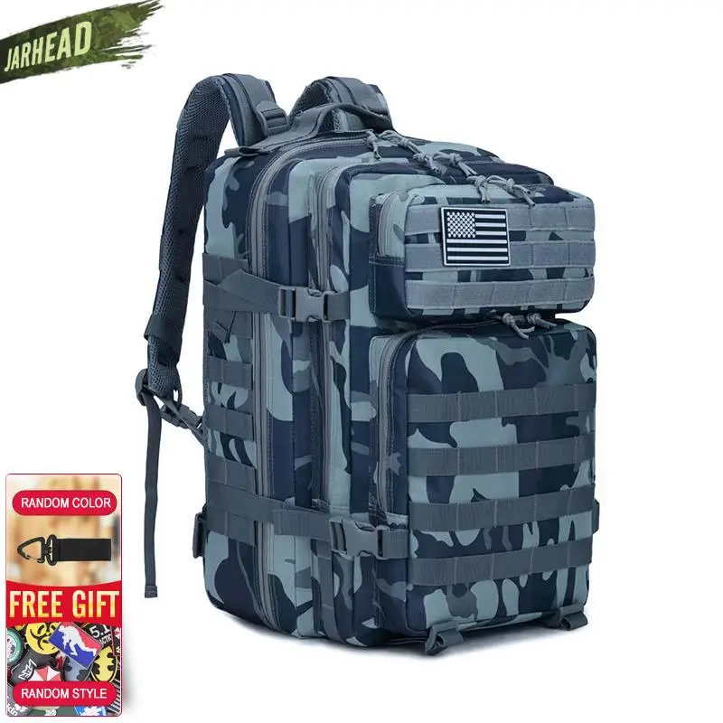 Новый Темно-Синий тактический рюкзак 3P EDC Molle мужской для спорта на открытом