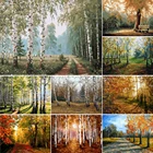 Распродажа 5D DIY картина для алмазной вышивки с пейзажем, с деревом березы Набор для вышивки крестом полная квадратная вышивка Мозаика Искусство Картина Стразы Декор