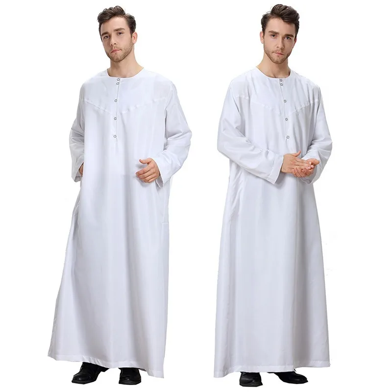 Традиционный мусульманский мужской Халат 2020 года в стиле Саудовской Аравии