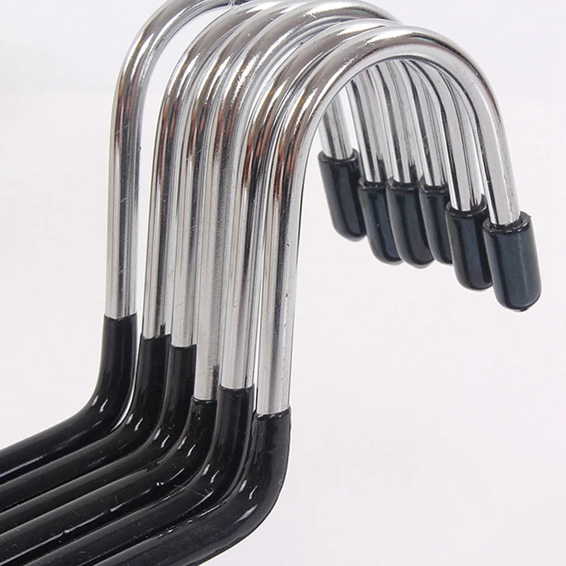 

Metal Hanger Goose-Shaped Household Open-End Non Slip Slacks Pant Hangers Trouser Hangers Organizers Set