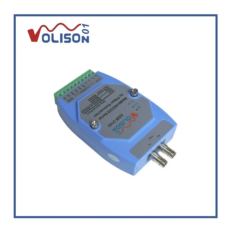 ADM-3142-ST Modbus оптический волоконный конвертер PLC RS485 в Оптическое волокно RS232