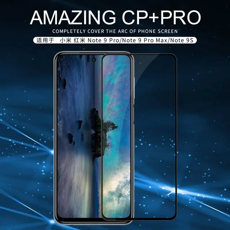 Закаленное стекло для защиты экрана xiaomi redmi Note 9 Pro Max 9S 8T NILLKIN Amazing CP +