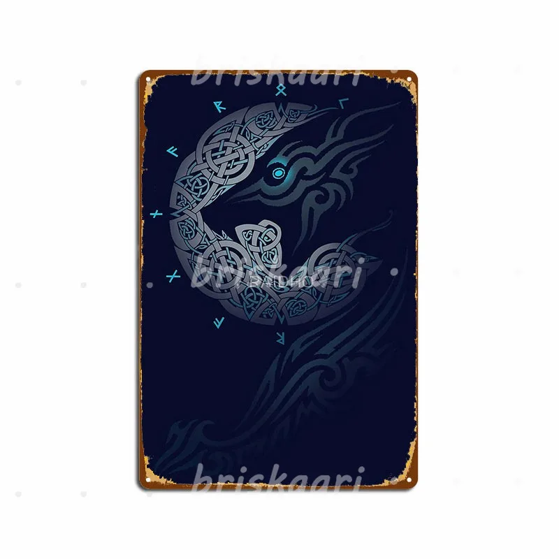 Ragnarok Moon металлические знаки, кухонный кинотеатр, кухонные печатные пластины, металлические постеры Ragnarok Moon металлические знаки, кухонный кинотеатр, кухонные печатные пластины, металлические постеры