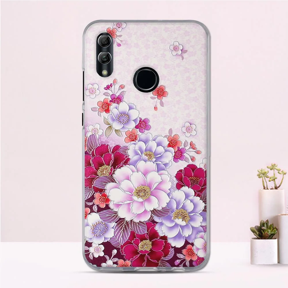 Чехол для телефона чехол huawei Honor 10 Lite мягкий силиконовый тонкий из ТПУ P Smart 2019 POT-LX3