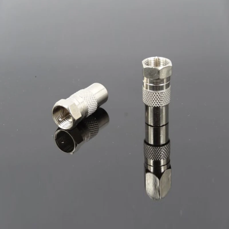 10 шт. F голова мужчины к телевизору Мужской Соединительный кабель с разъемом