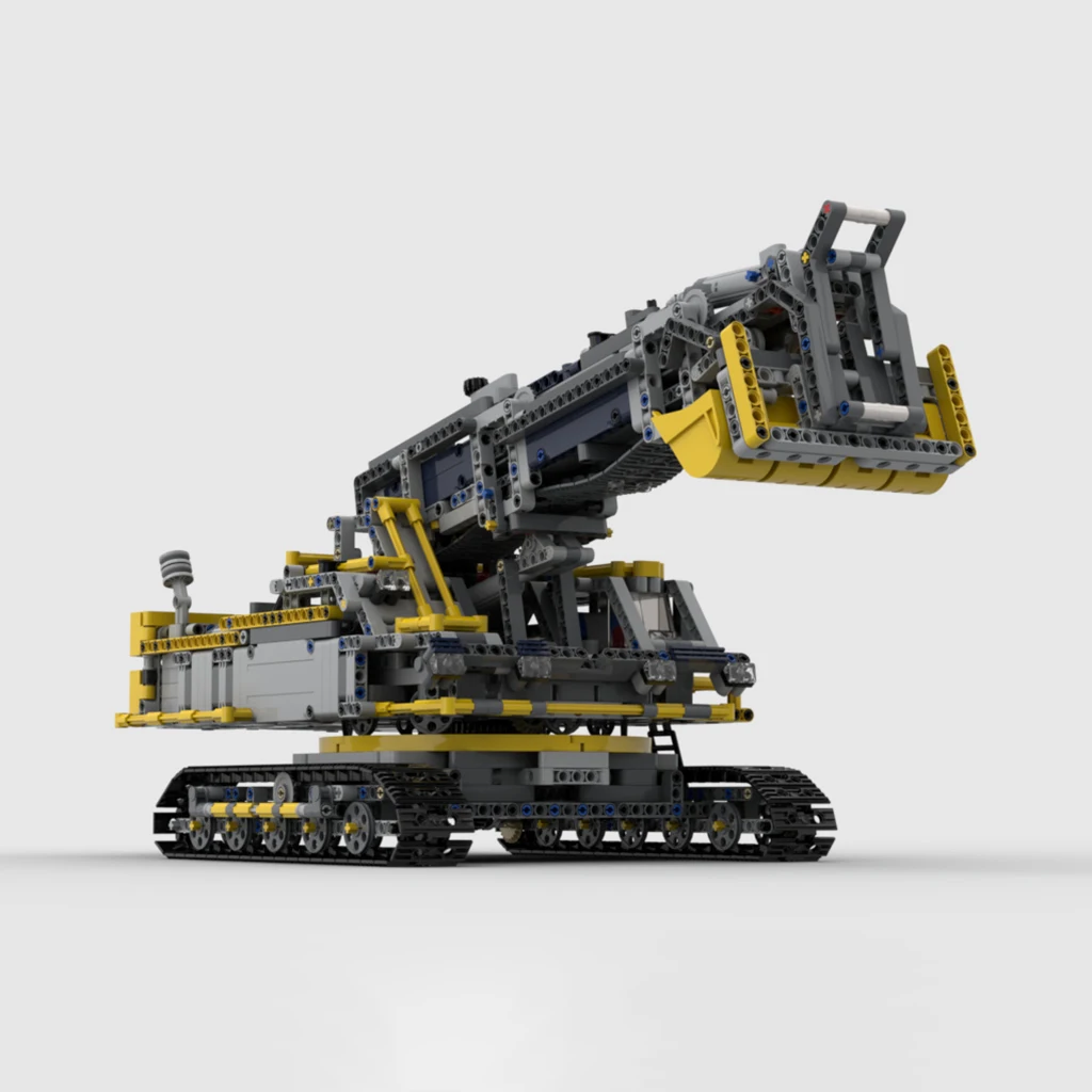 

Moc-48114 Large-scale Excavator Arm Telescopic Building Blocks To Build A Remote Control Dynamic Model