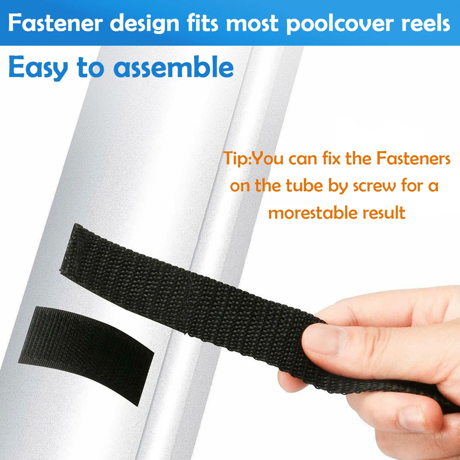 Комплект креплений для бассейна на солнечной батарее 8 шт. ремней одеяла + пряжек