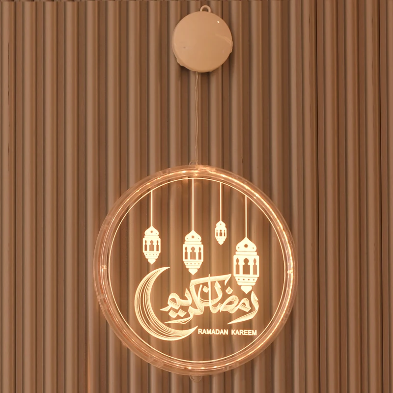 

Ramadan Festival Hanging Lights Decoration Lamp LED Lanterns Muslim Ramadan Decoration Lamp Hanging Lamp Room Night Lights