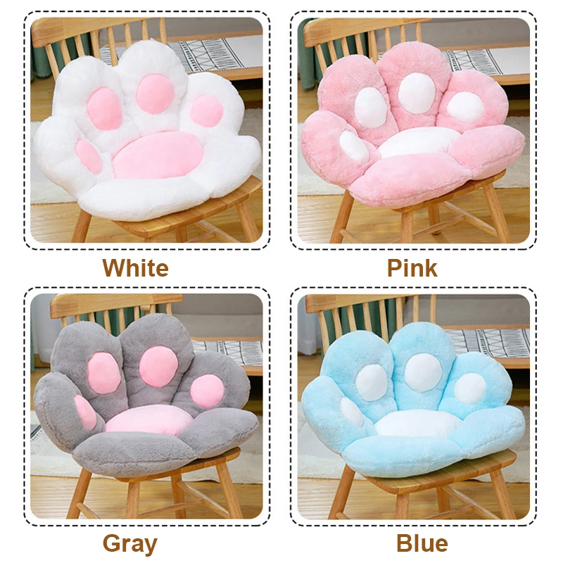 

Slow Forest INS Paw Pillow Animal Seat Cushion Folding Plush Pillow Soft Simulation Rabbit Plush Colorful Animal Decor Pillow
