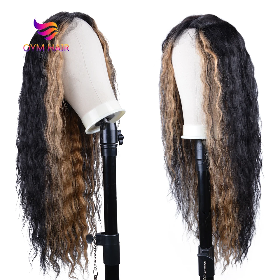 Парики из натуральных волос на шнурках OYM для черных женщин бразильские волосы Remy