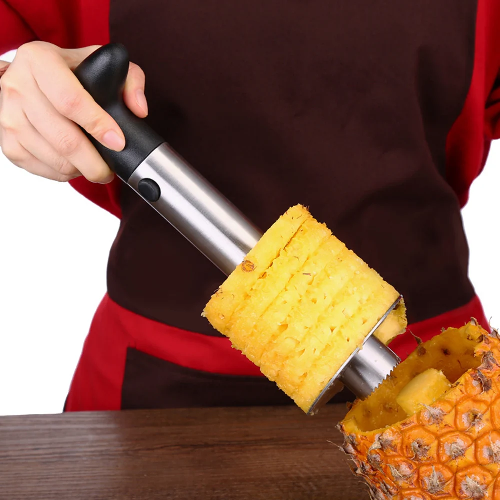 Нержавеющая сталь инструмент для очистки ананасов нарезки ананаса фрукты Ножи