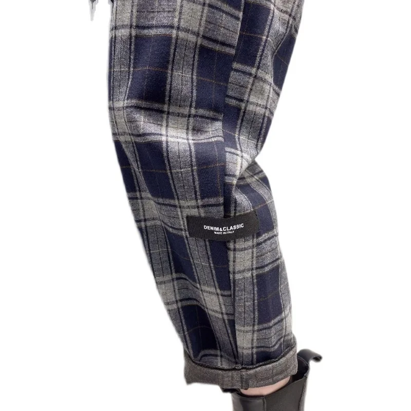 Женские осенние брюки в клетку | Женская одежда