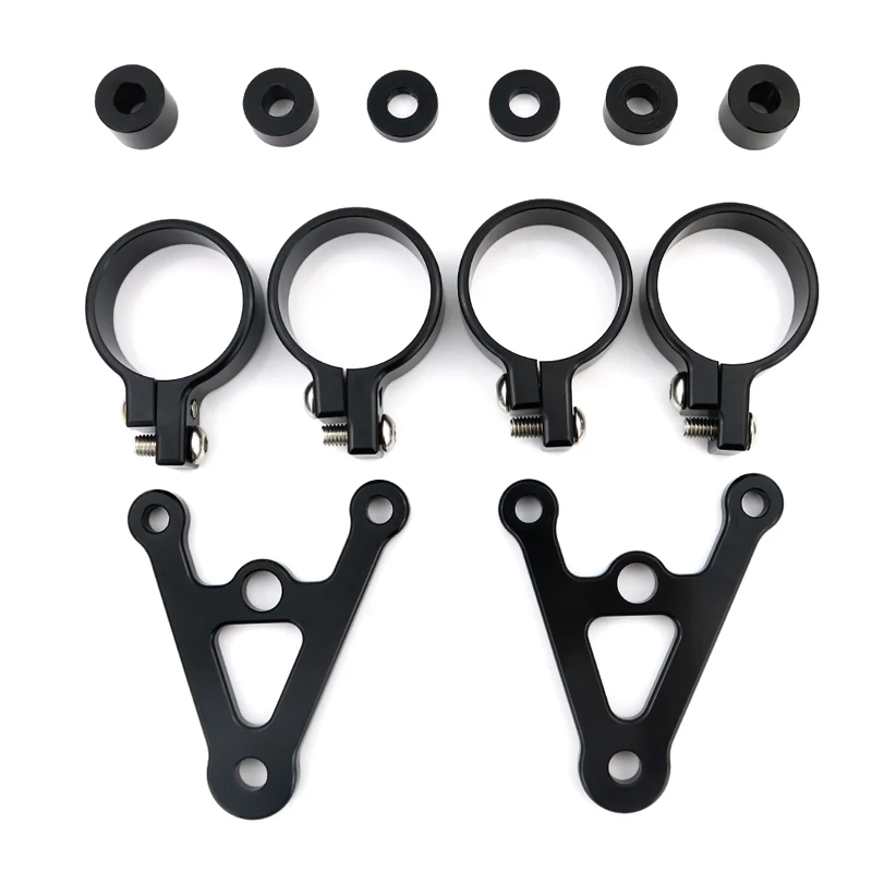 

Подходит для Triumph Classics Bonneville T120 T100 T120 черная поплавок мотоциклетные передние вилочные трубки CNC Крепление Фары кронштейны 41 мм