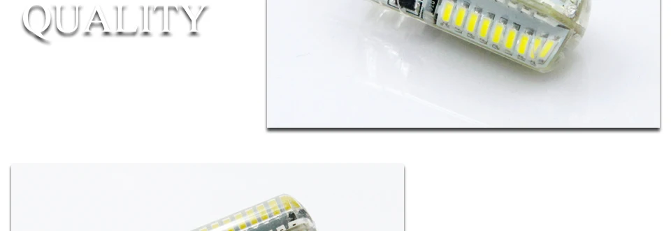 6 шт G4 светодиодный лампы SMD 2835 3014 AC/DC 12V AC 220 В 1 Вт 3 Вт Светодиодная лампа-кукуруза позолоченная люстра лампа светодиодный светильник на замену галогеновым лампам, Bombillas