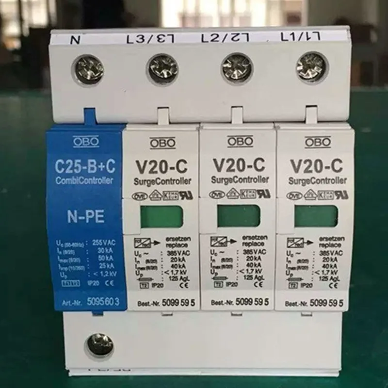 20KA 40KA 3/3 + NPE стабилизатор напряжения ~ 385 в переменного тока|surge arrester|arrester |